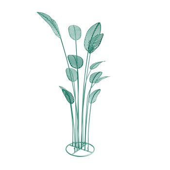 Metal Palm Tree (Light Green)