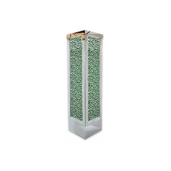 Reflection Column 8' Wave (Laser Cut Silver) (Green)