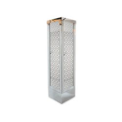 Reflection Column 8' Target (Laser Cut Silver) White