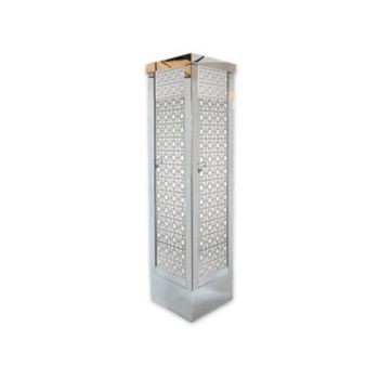 Reflection Column 8' Target (Laser Cut Silver) White