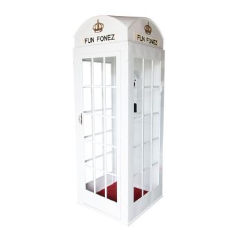 Luxury Telephone Booth (White)