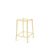 Ghost Barstool Amber (Without Back)