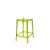 Ghost Barstool Green (Without Back)