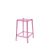 Ghost Barstool Pink (Without Back)