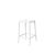 Ghost Barstool White (Without Back)