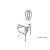 Halexandria Barstool Silver Cushion White