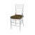 Chiavari Chair Clear Cushion Gold