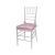 Chiavari Chair Clear Cushion Light Pink