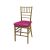 Chiavari Chair Gold Cushion Fuchsia