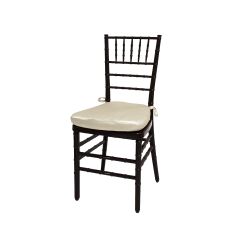 Chiavari Chair Mahogany Cushion Ivory