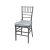 Chiavari Chair Silver Cushion Silver