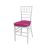 Chiavari Chair White Cushion Fuchsia
