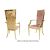 Botanical Gardens Armchair Gold Cushion Rose Gold