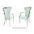 Celine Armchair Silver Cushion Mint