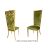 Rosana Chair Gold Cushion Moss