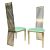 Roseline Chair Gold Cushion Mint