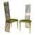 Roseline Chair Gold Cushion Moss