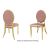 Tiffany Chair Gold Cushion Rose Gold