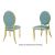 Tiffany Chair Gold Cushion Tiffany Blue