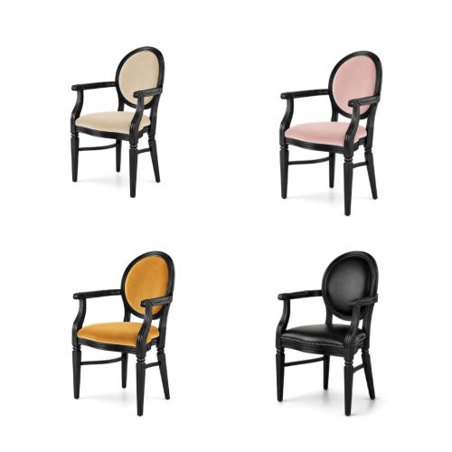 GH Chandelle Armchair Black