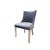 Isabella Natural Legs - Dusty Blue