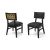 Sedia Nova Black Gold - Cushion Black
