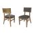 Sedia Nova Natural Chair Gold - Cushion Silver