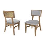 gold-finish Sedia Nova Natural event dining chair with white upholstered seat cushion