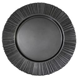 Black Pearl Charger Plate