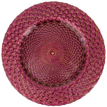 Luxe Charger Plate (Magenta)