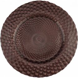 Luxe Charger Plate (Brown)