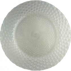 Luxe Charger Plate (Silver Shiny)