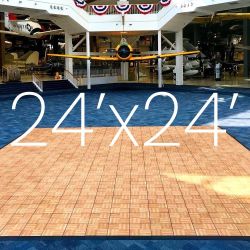 Dance Floor Parquet '3x3' (Snap Lock) 24x24