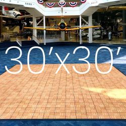 Dance Floor Parquet '3x3' (Snap Lock) 30x30