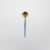 GOA Dessert Spoon Gold - Dusty Blue GOA Dessert Spoon Gold - Dusty Blue