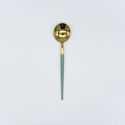 GOA Dinner Spoon Gold - Lt Green