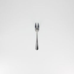 Modern Flatware Cocktail Fork Silver Set 10