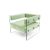 Crystal Armchair - Mint