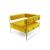 Crystal Armchair - Yellow