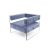 Crystal Armchair - Dusty Blue