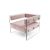 Crystal Armchair - Rose Gold