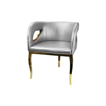 Reflection Accent ArmChair Trident Silver