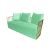 Reflection Accent Sofa Bars Gold - Mint Velvet
