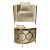 Reflection Chair Cirque Gold - Champagne Reflection Chair Cirque Gold - Champagne