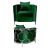 Reflection Chair Cirque Silver - Emerald Green