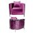 Reflection Chair Giraffe Silver - Magenta