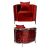 Reflection Chair Giraffe Silver - Red