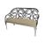 Reflection Loveseat Butterfly Silver - Champagne Velvet