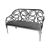 Reflection Loveseat Butterfly Silver - Silver Velvet