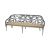 Reflection Sofa Butterfly Silver - Champagne Velvet